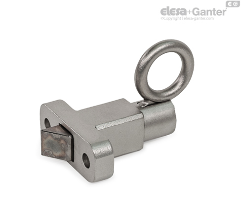GN 724.5-NI Indexing Plungers Stainless Steel | Elesa+Ganter